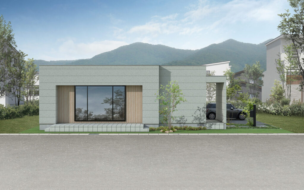 松本市島内モデルハウス